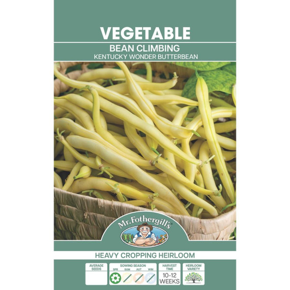 Wax Bean Climbing Kentucky Wonder Seeds