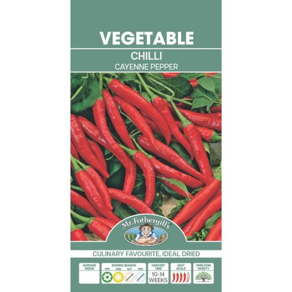 Pepper Cayenne Chilli Seeds