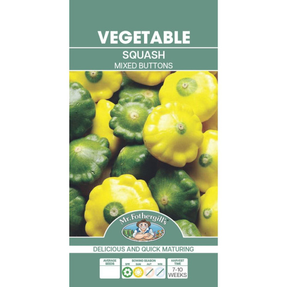 Buttons Mixed Squash Seeds