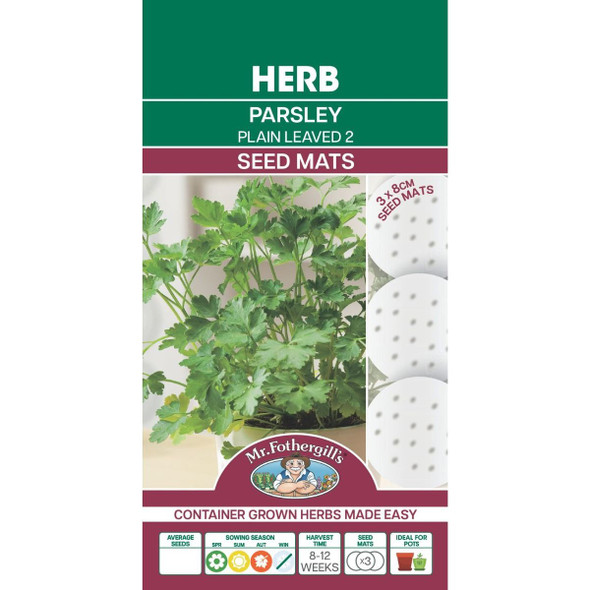 Mat Plain Leaved Parsley Seed Seeds