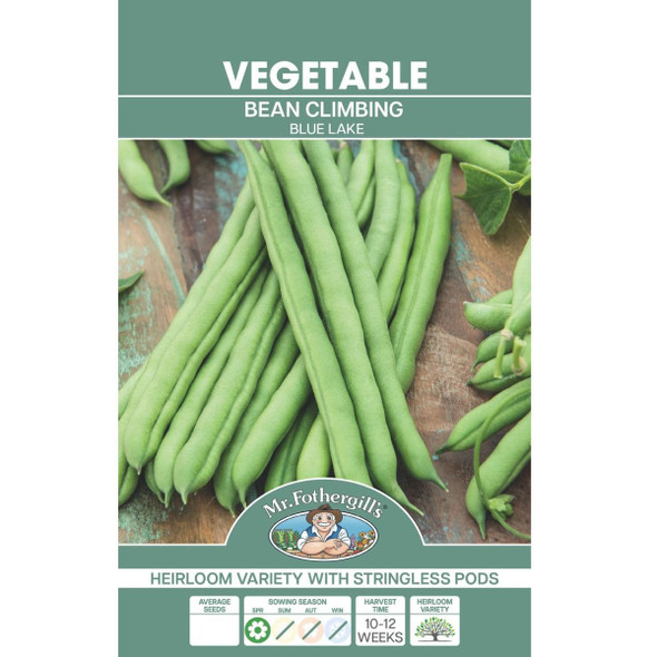 Bean Climbing Blue Lake Seeds