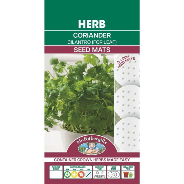 Coriander Seed Mat Seeds