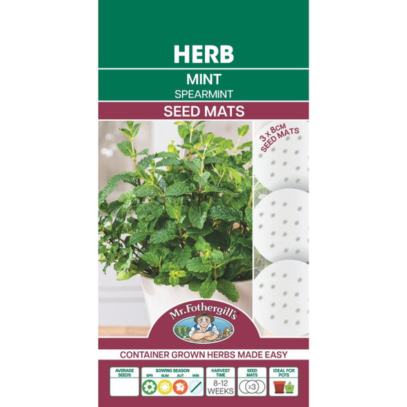 Mint Seed Mat Seeds
