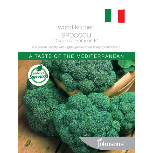 Broccoli Calabrese Samson F1 Seeds