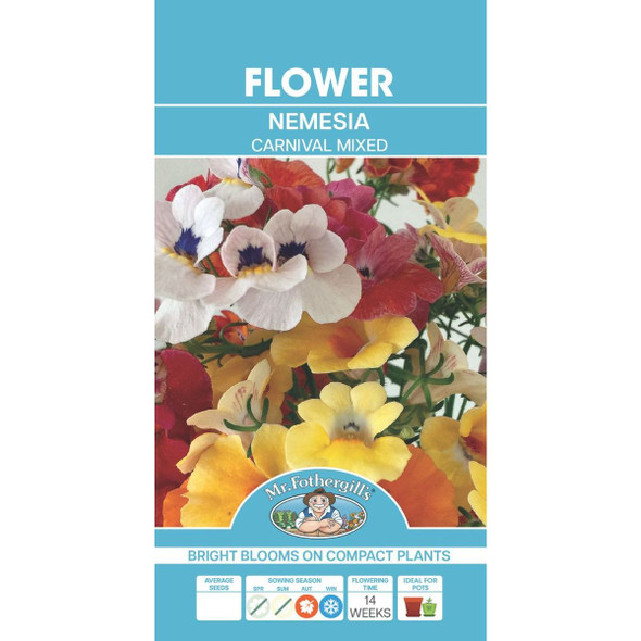 Nemesia Carnival Mixed Seeds