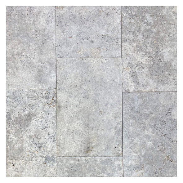 Travertine Silver Raw