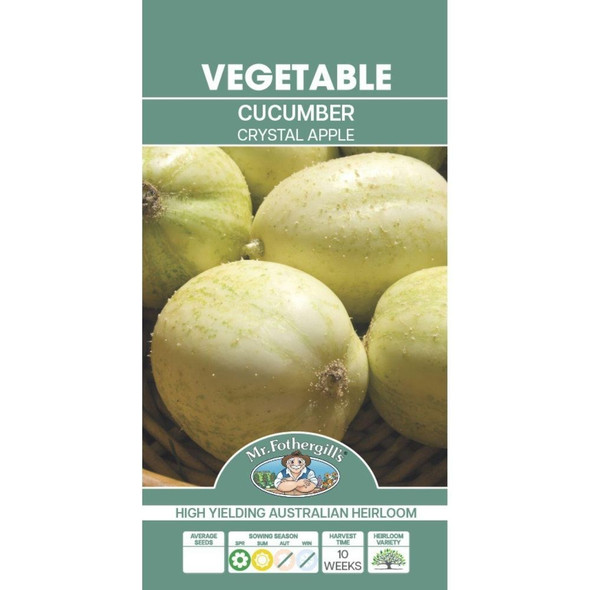 Cucumber Crystal Apple Seeds Packet