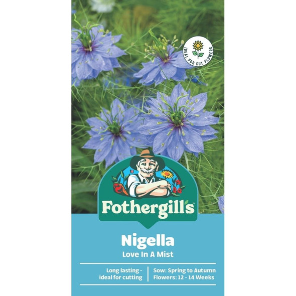 Nasturtium Dwarf Tip Top Mix Seed Packet