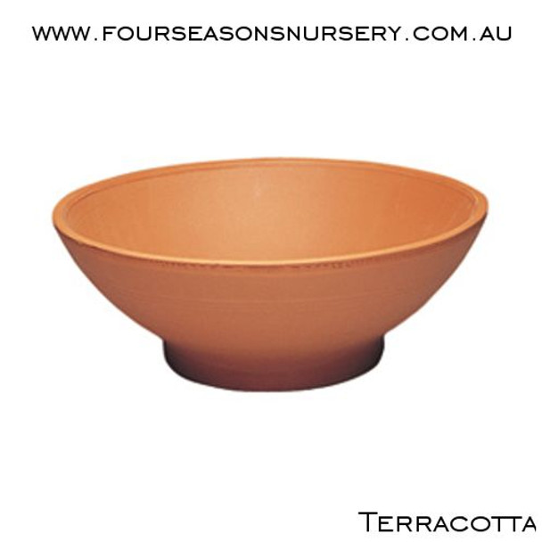 Terracotta Low Bowl