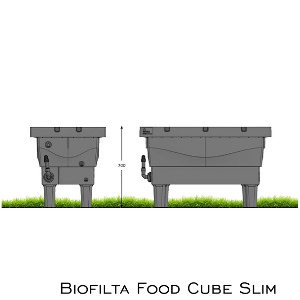 Biofilta Food Cube Slim Leg Set