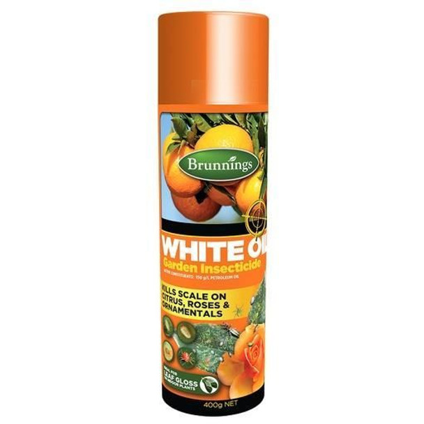 Brunnings White Oil Areosol 400g