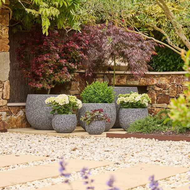 Mega Belly Pot Pebble Grey