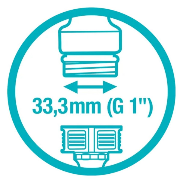 Gardena 12mm Tap Adaptor 1"