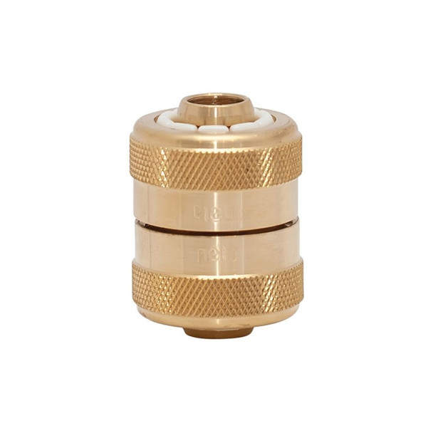 Neta Brass 12mm EZ Hose Joiner