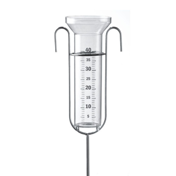 Rain Gauge With Metal Stake 94cm