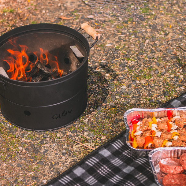 Wanderer Portable BBQ and Fire Pit