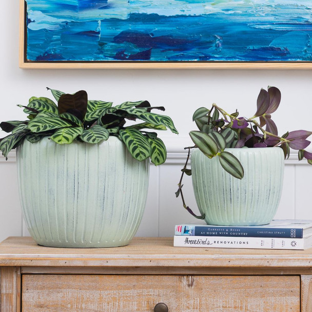 Nora Egg Pot Green