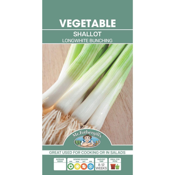 Shallot Longwhite Bunching Seeds