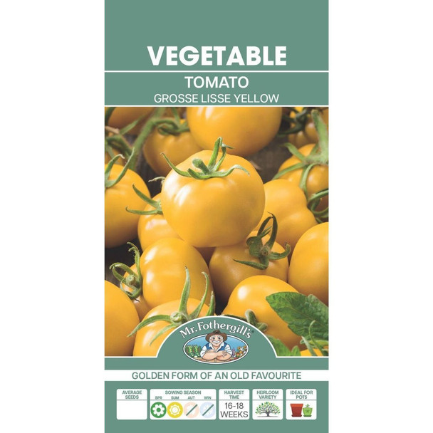 Tomato Grosse Lisse Yellow Seeds