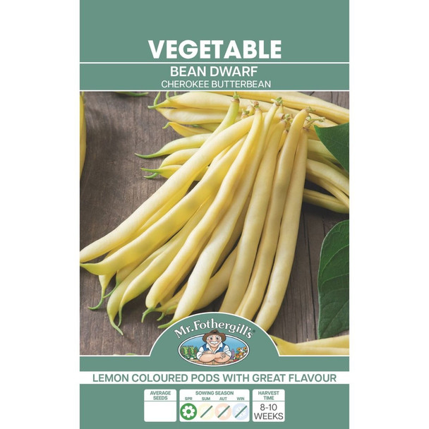 Wax Bean Butter Cherokee Seeds
