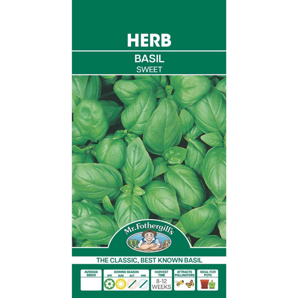 Basil Sweet Genovese Seeds