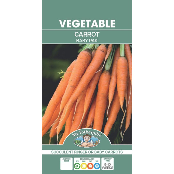 Carrot Baby Pak Seeds