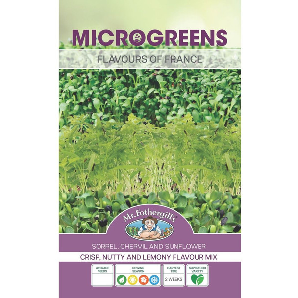 Microgreens Flavours of France Seeds