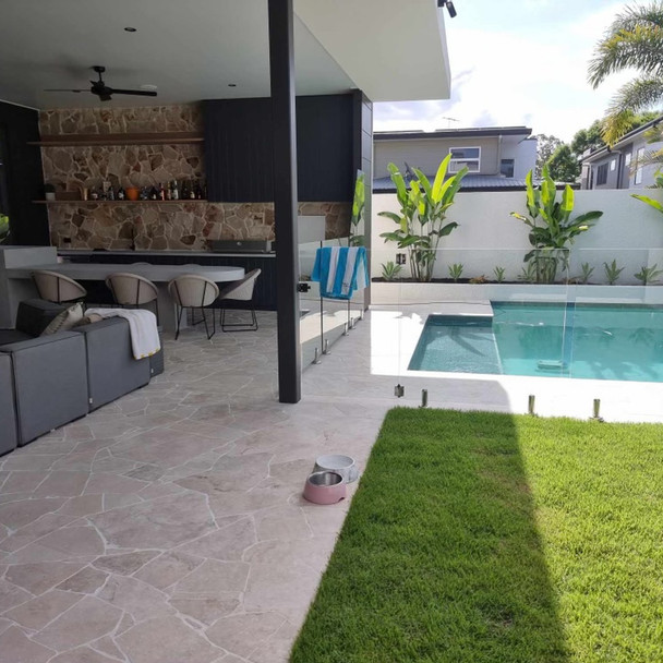 Travertine Premium Classic Crazy Pave