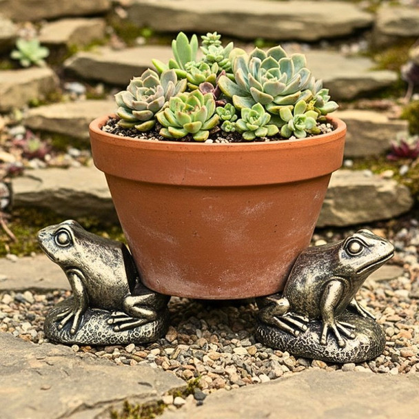 Frog Pot Feet Resin