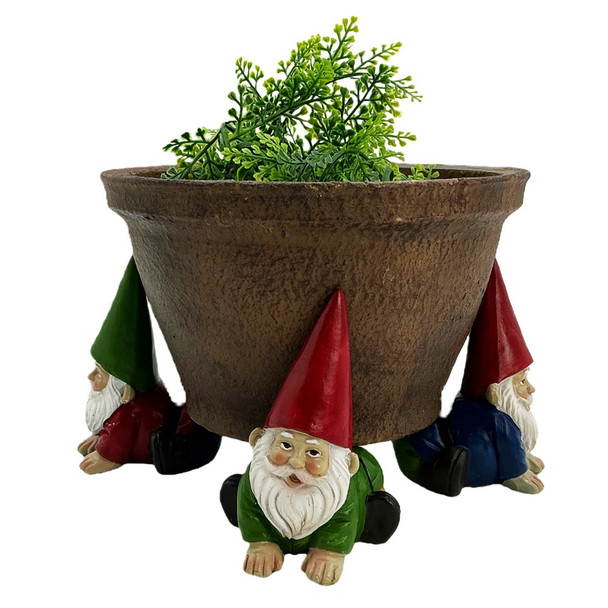 Gnome Pot Feet Resin