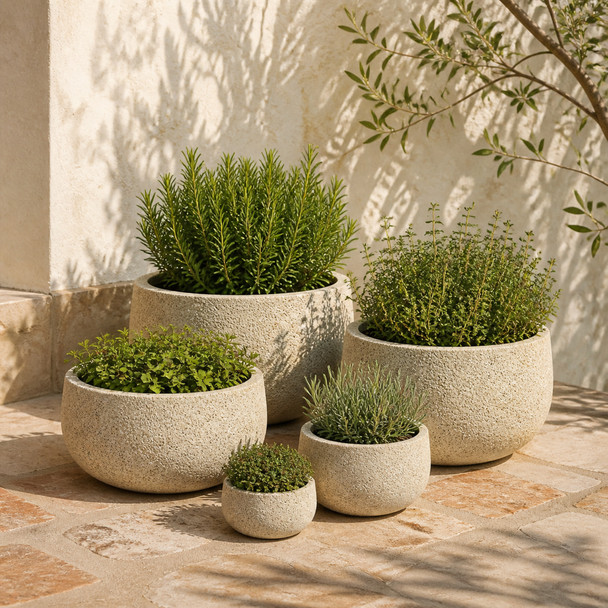 Andy Bowl Lava Beige