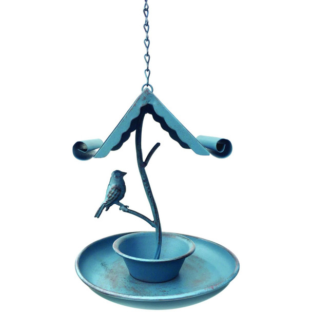 Hanging Bird Under Roof Bird Feeder