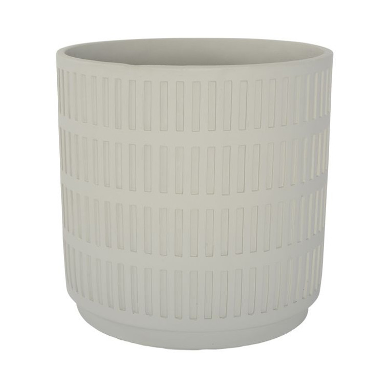 Turner Planter Pot Grey 27cm Grey