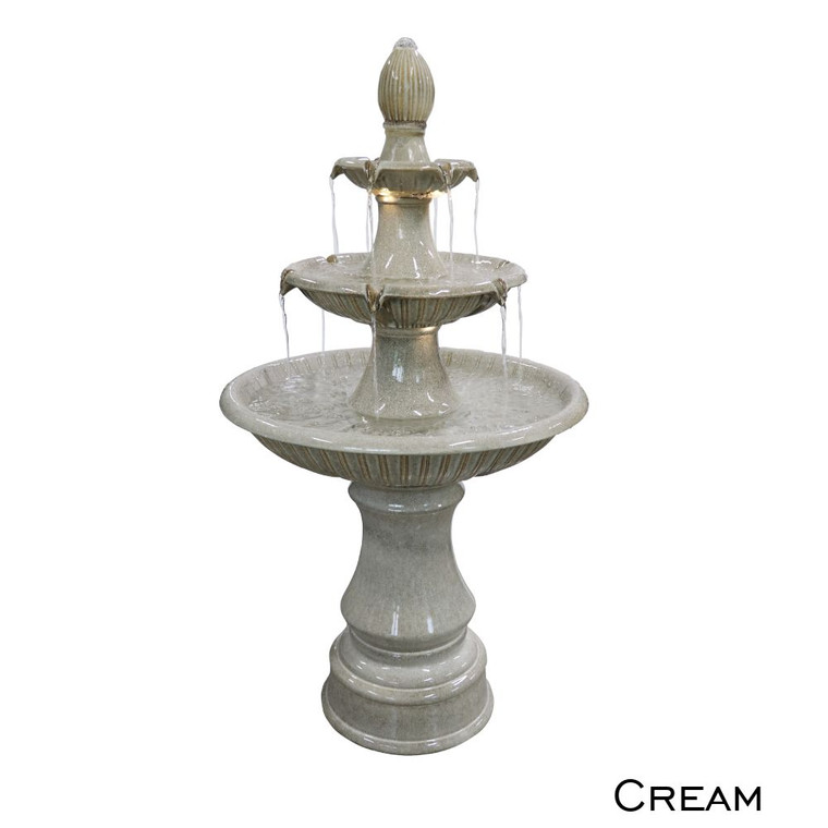 Signature Tier Ceramic Fountain