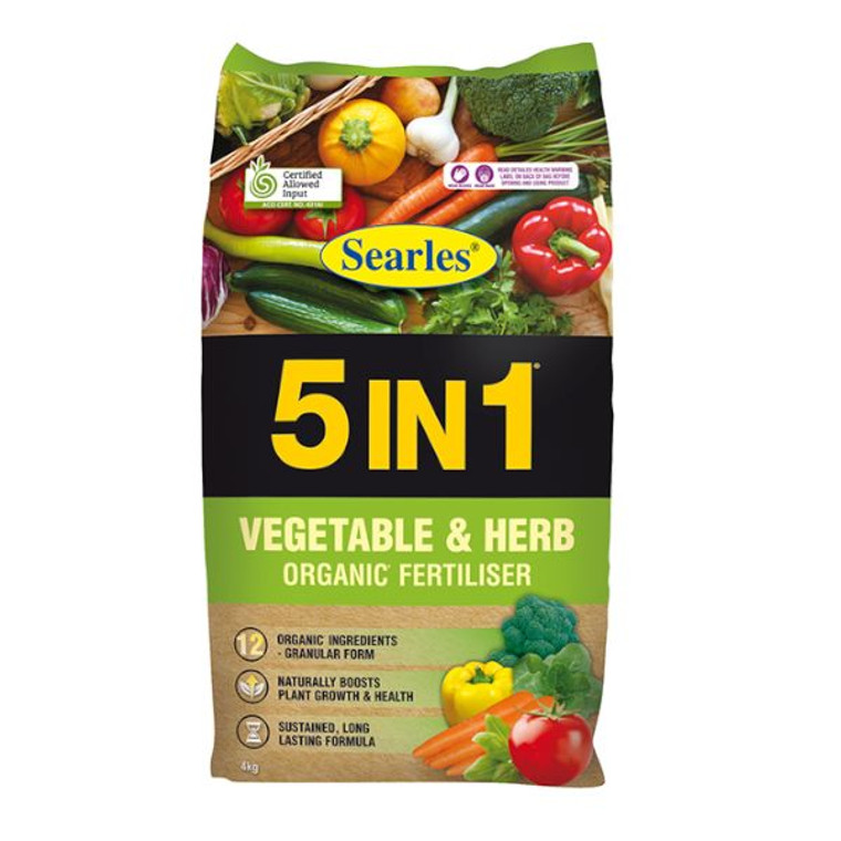 5 In 1 Vegetable And Herb Fert 2.5kg