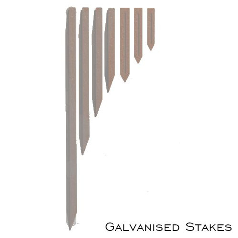 Shapescaper Galvanised Stake