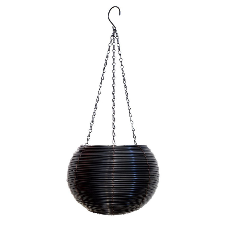 Globe Hanging Basket Black Rat 30cm