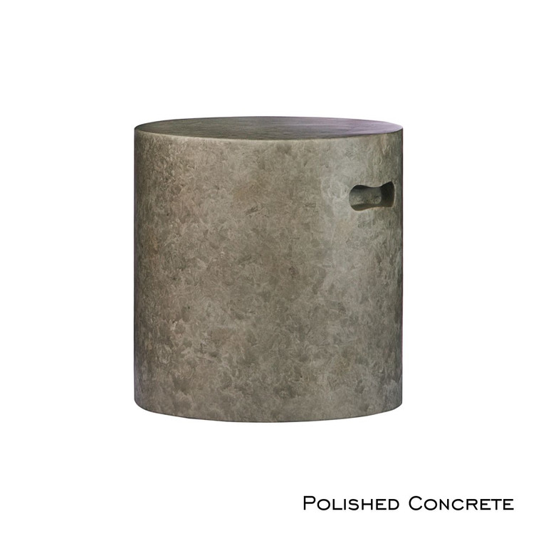 Pietro Bollard Stools Polished Concrete