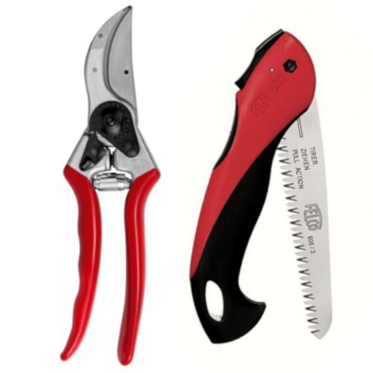 Felco 2 + Felco 600 Saw Gift Pack