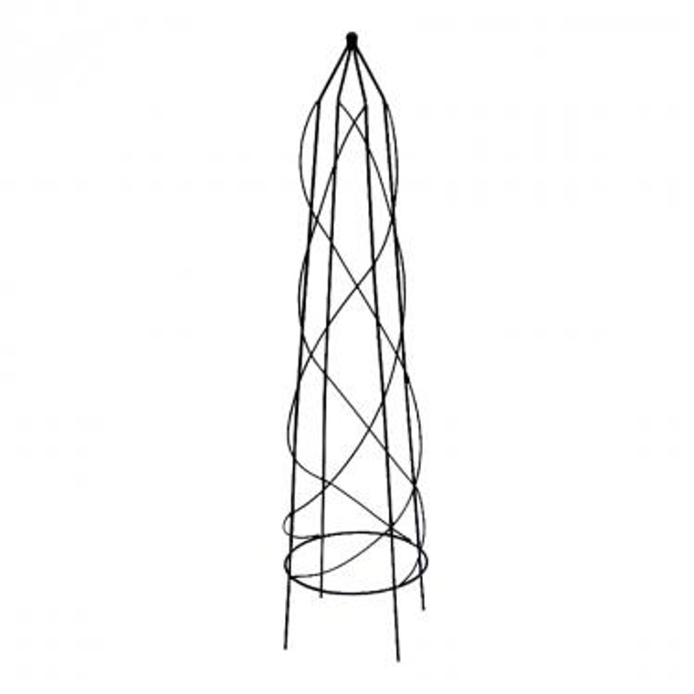 Orton Obelisk Trellis 100cm Black