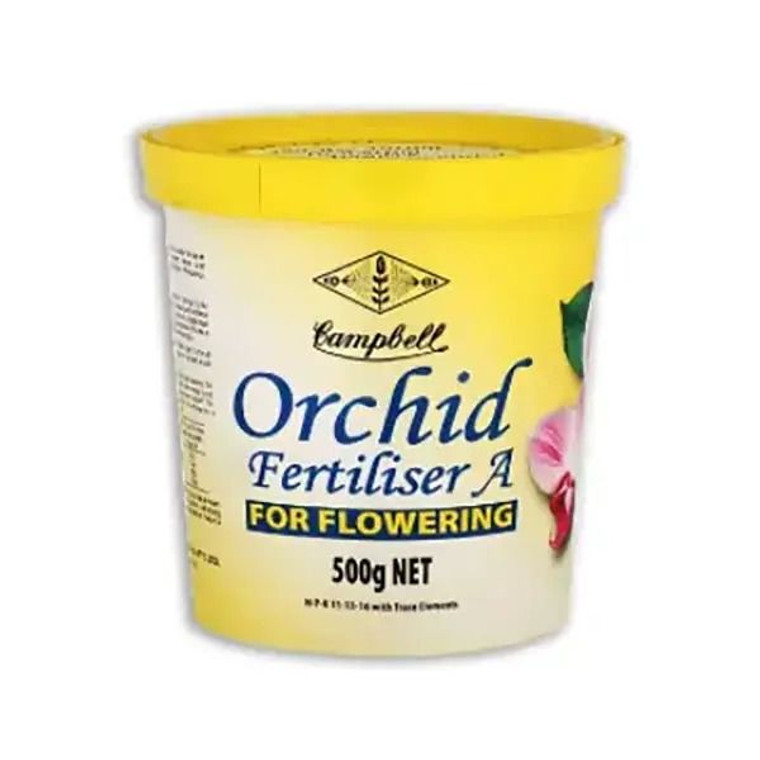 Campbell Orchid Special Fertiliser A 500g Yellow