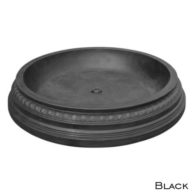 Fibreglass Pond Surround Black