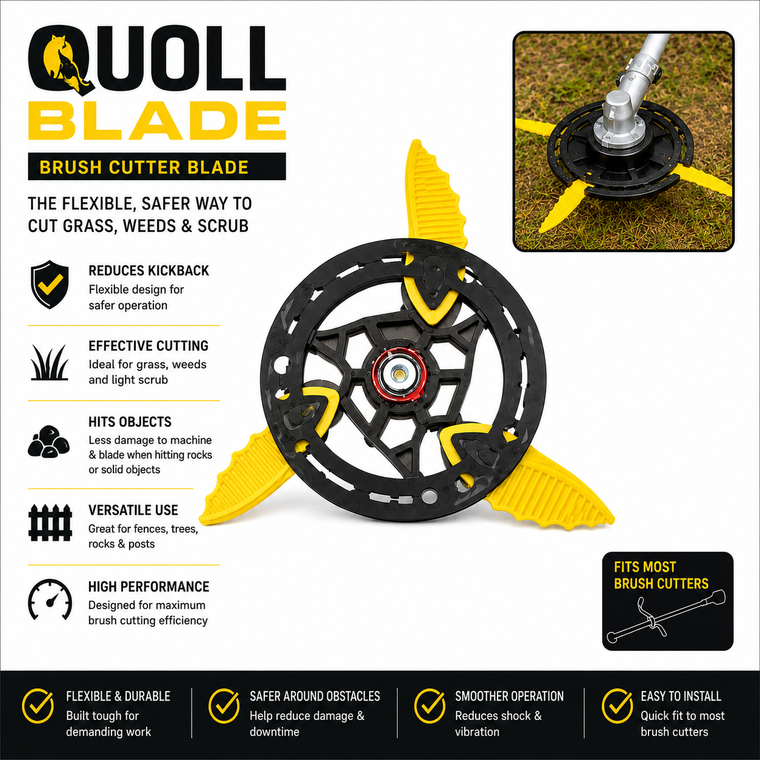 Quoll Brush Cutter Blade - info