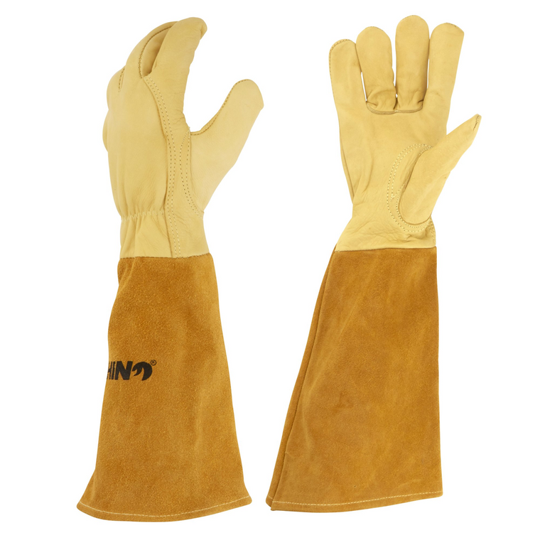 Crown Leather Gloves
