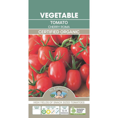 Tomato Cherry Roma Organic Seeds - Four Seasons Nursery