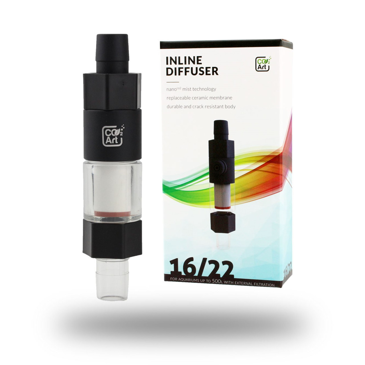 Co2 Art Inline Diffuser – 16/22 - Wonderworld Aquarium & Pet Centre
