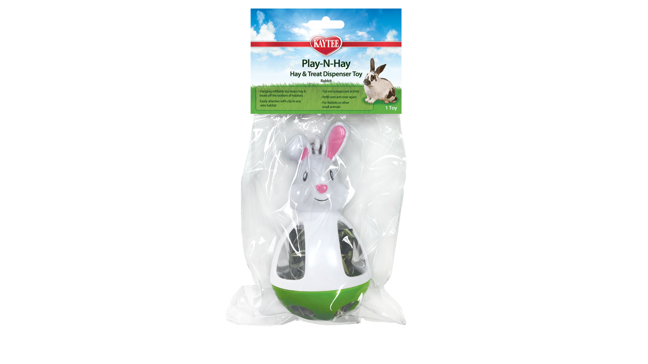 Kaytee PlayNHay Dispenser Rabbit Wonderworld Aquarium & Pet Centre