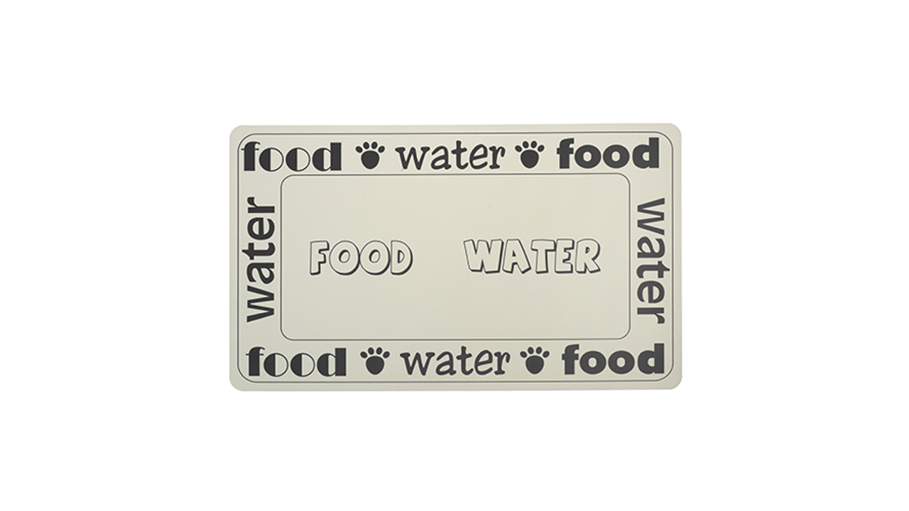 Food & Water Placemat Wonderworld Aquarium & Pet Centre