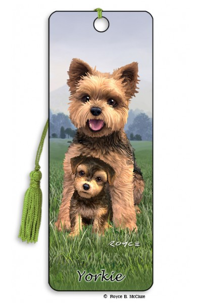 Yorkie Book Mark - Wonderworld Aquarium &amp; Pet Centre