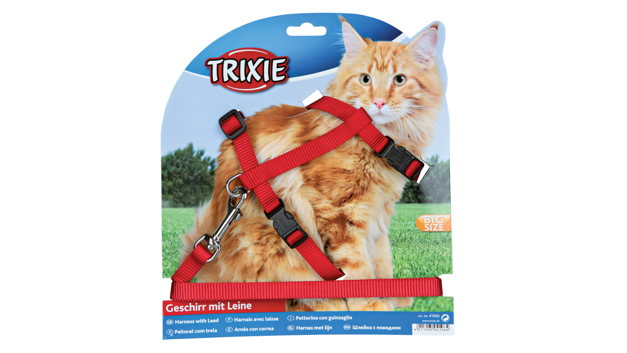 Trixie Cat Harness Set Big Cat Wonderworld Aquarium & Pet Centre